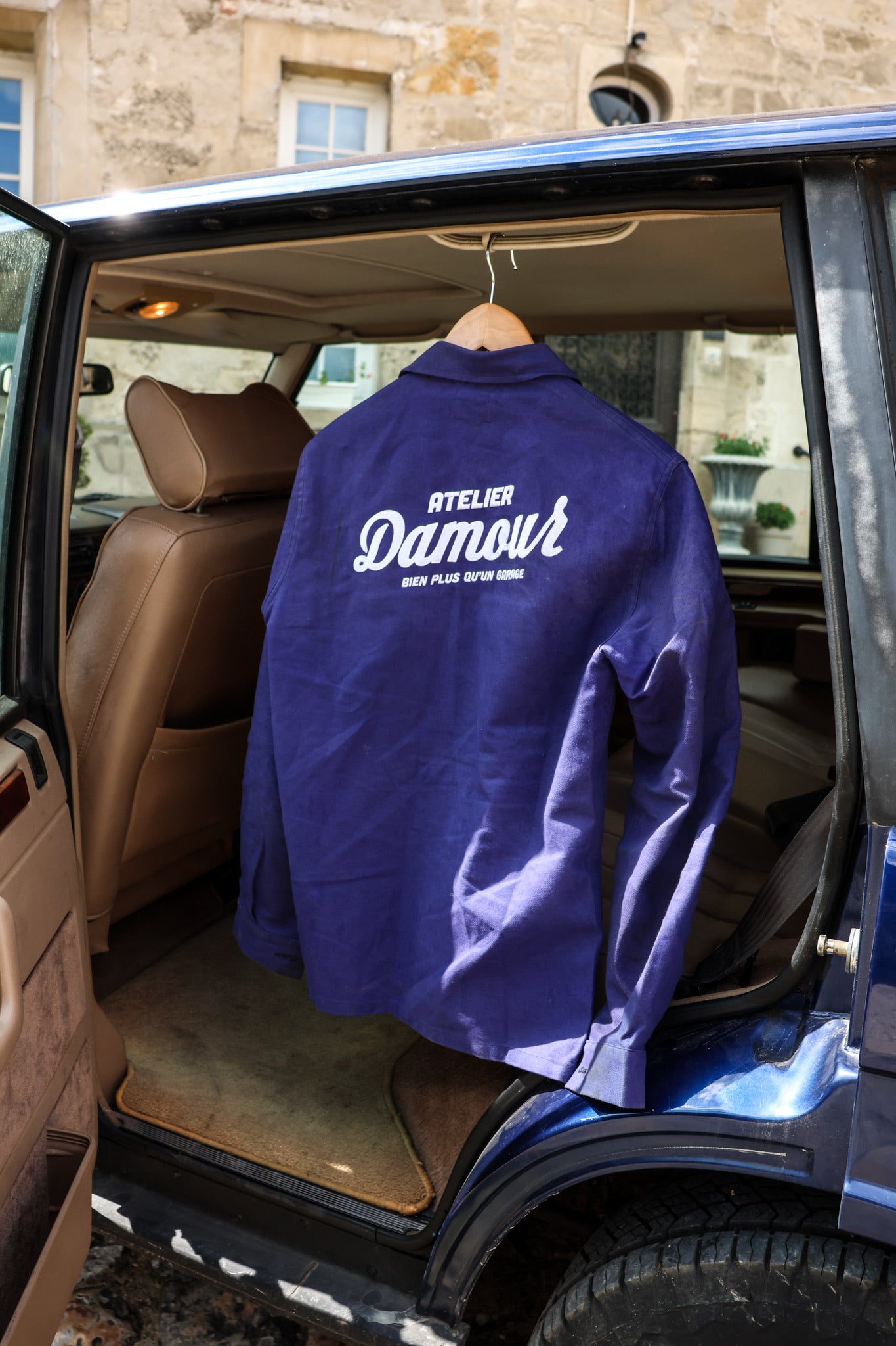 VESTE ATELIER DAMOUR BLEU MARINE