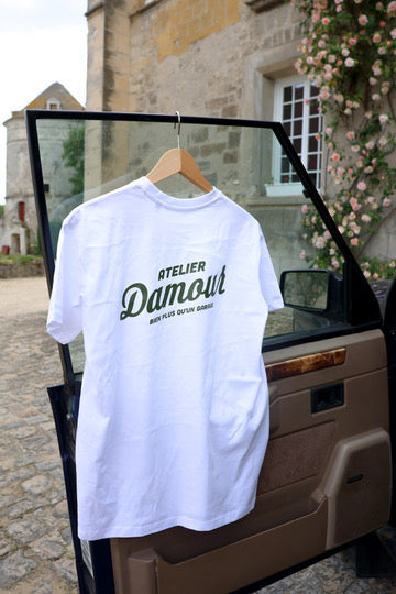 T-SHIRT ATELIER DAMOUR BLANC